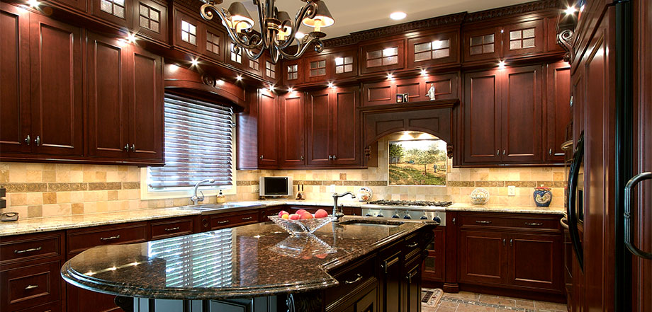 Residential custom mill work - Interior high end kitchen design and fabrication