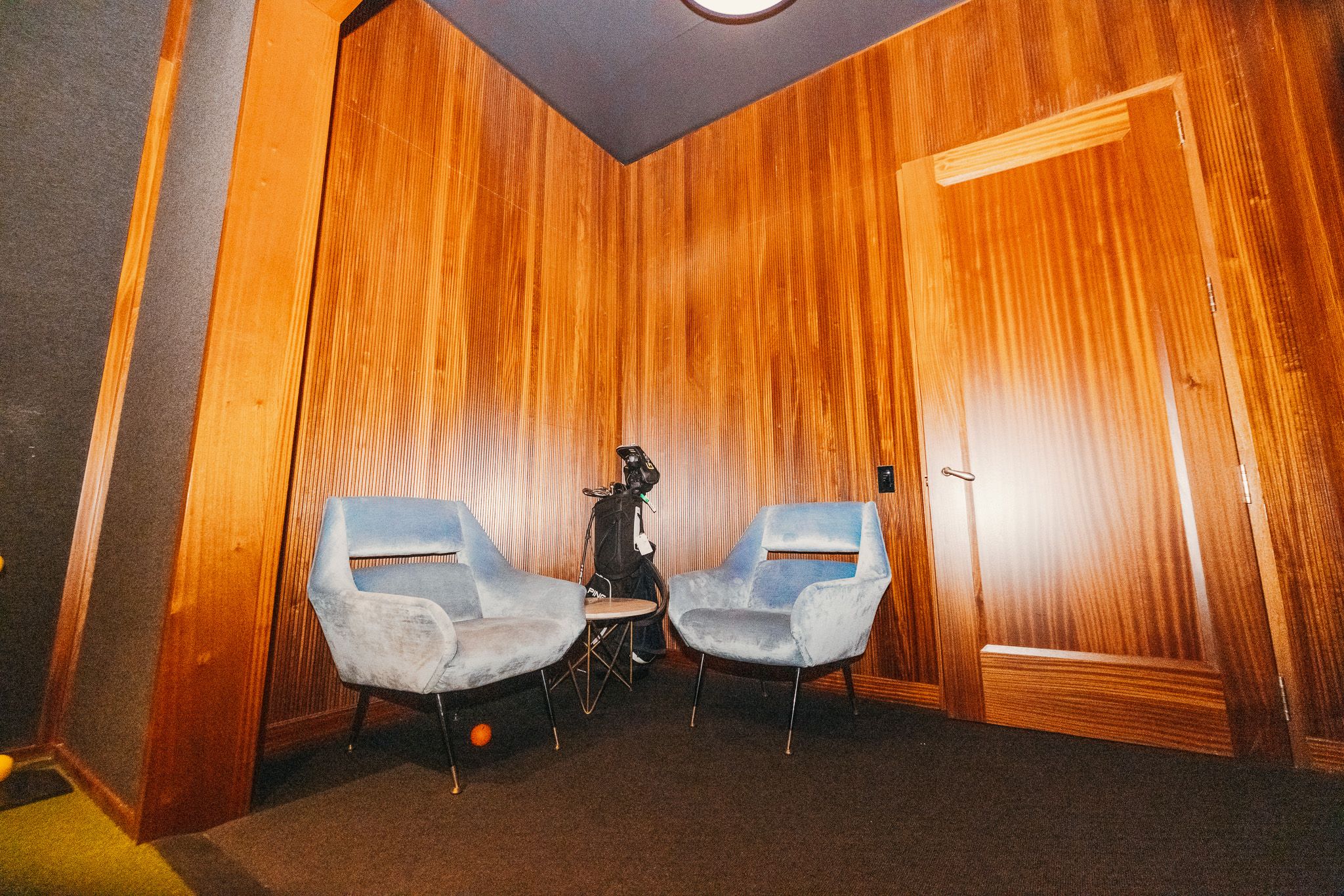 Golf simulator residential amenity