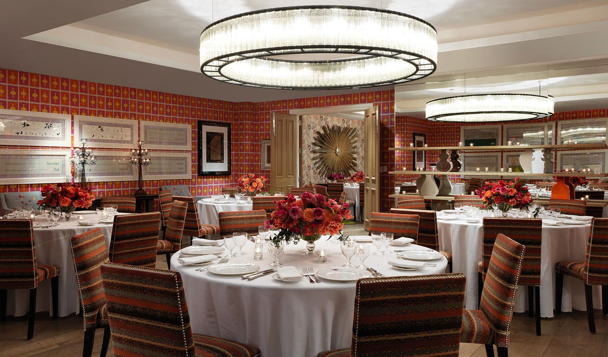 Soho Crosby Street Hotel Coffered Ceiling