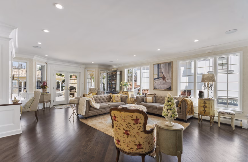 modern millwork into traditional