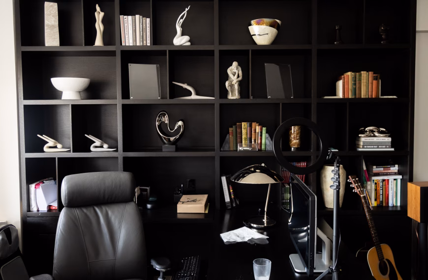 built-in storage is beneficial