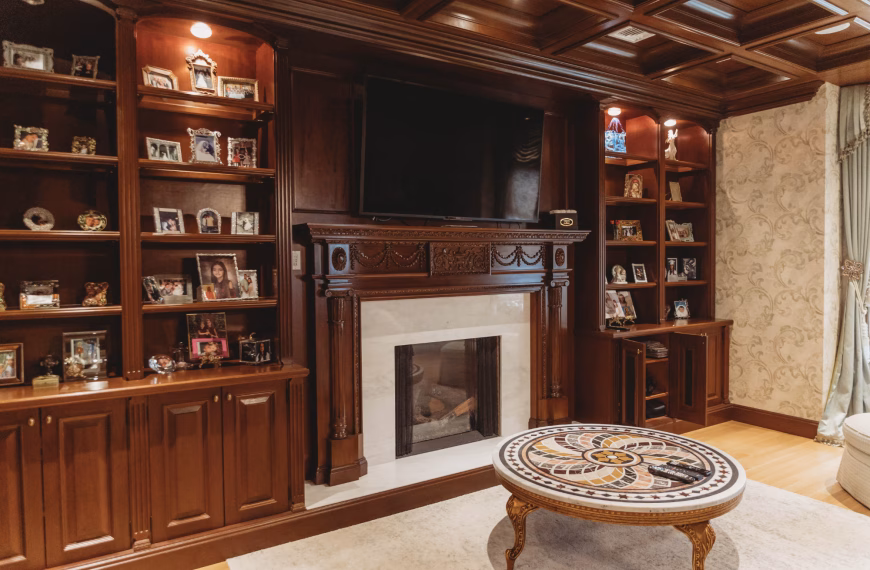 Custom millwork gives an interior depth, personality, and a sense of permanence that furnishings and décor alone cannot always achieve.